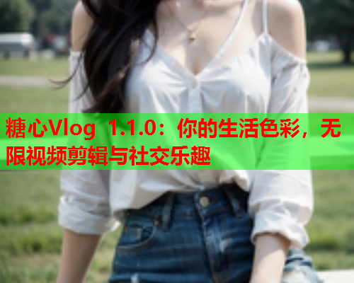 糖心Vlog 1.1.0：你的生活色彩，无限视频剪辑与社交乐趣