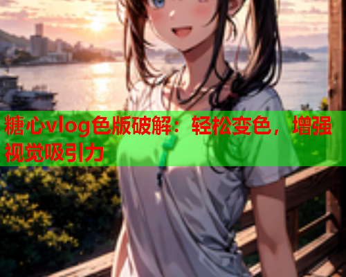 糖心vlog色版破解:轻松变色,增强视觉吸引力 糖心vlog色版破解:轻松变色,增强视觉吸引力